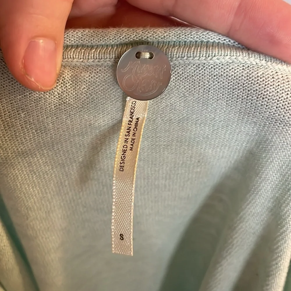 [Margaret O’Leary] Light Turquoise Sweater - Size Small - Picture 4 of 4